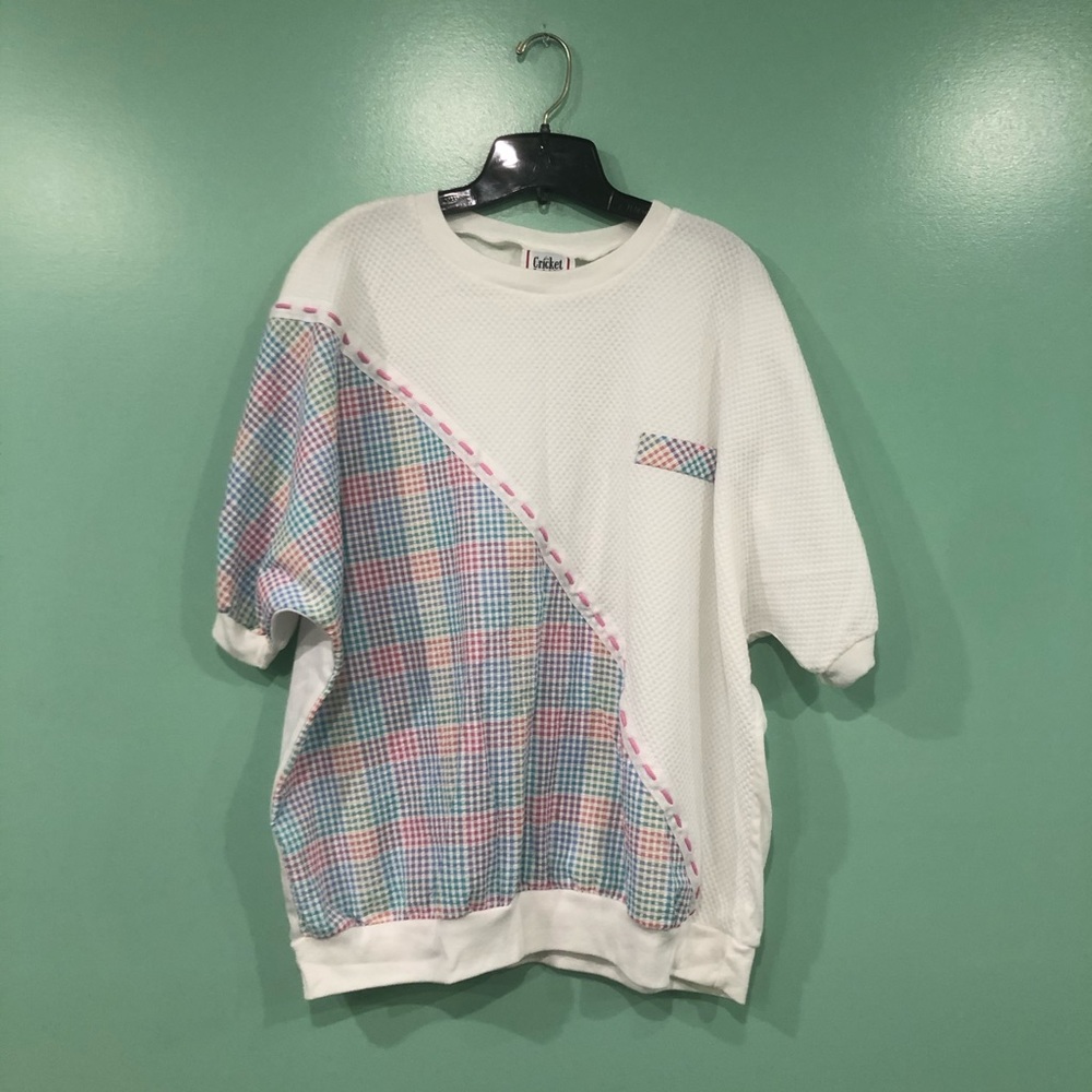 Vintage 90s Oversized Top & Short Set Size XL